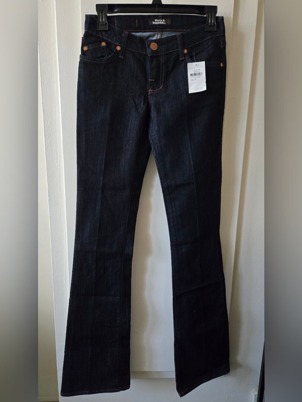 Rock & Republic Dark Indigo Flared Jeans